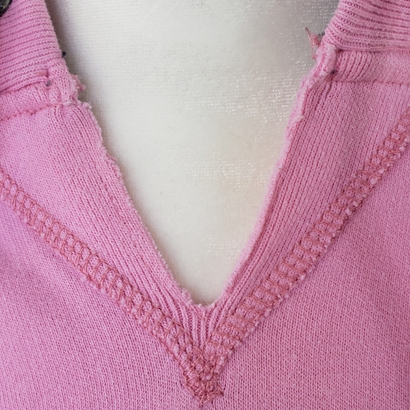 Abercrombie & Fitch pink hooded sweatshirt. Size L - Picture 3 of 6